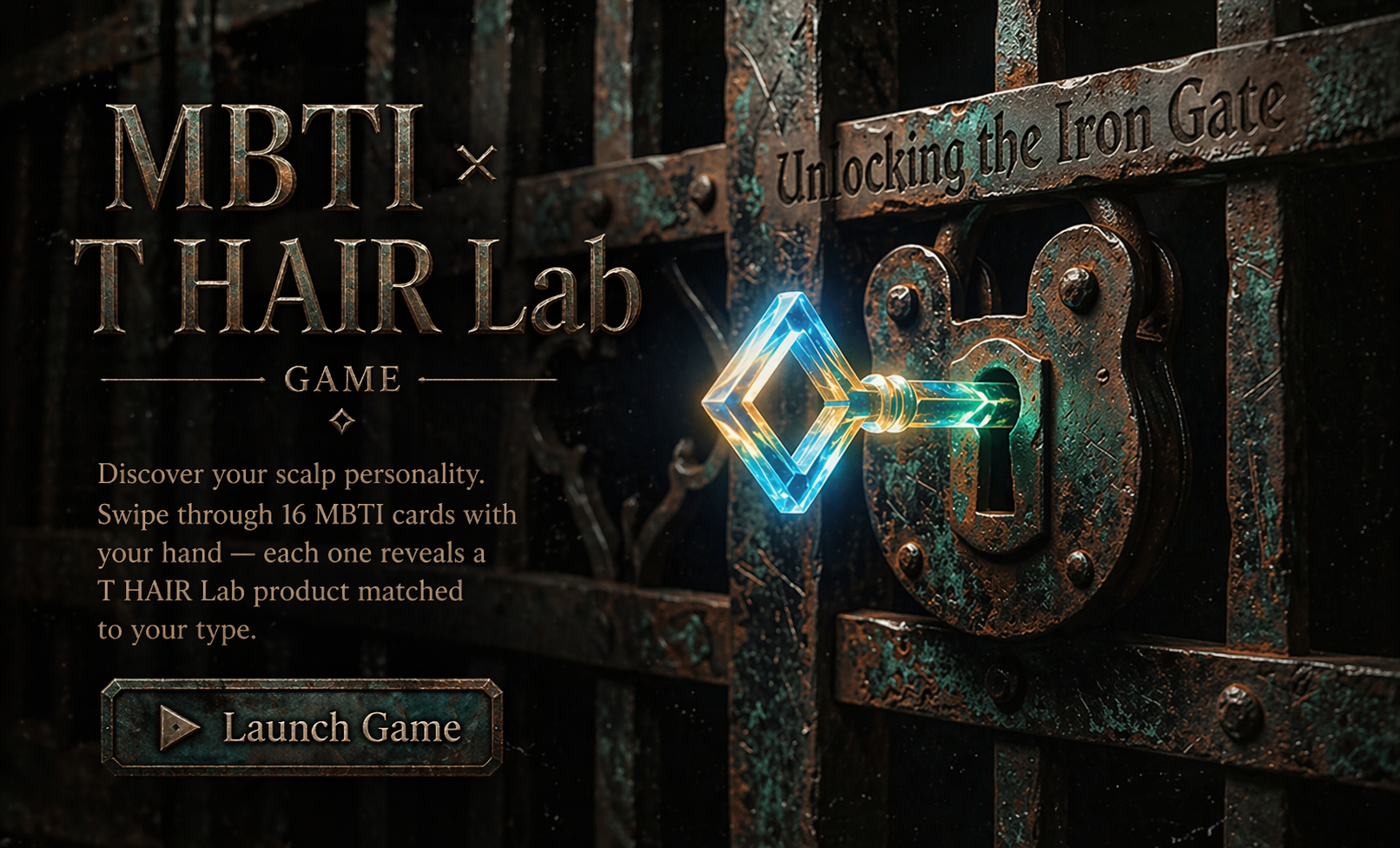 MBTI × T HAIR Lab cover art